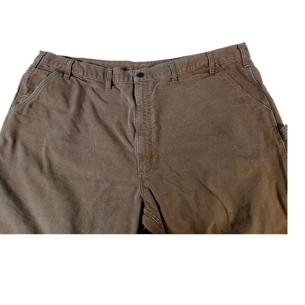 Carhartt Carpenter Pants Mens 50x30 (48 x 29) Canvas Duck Loose Fit Workwear